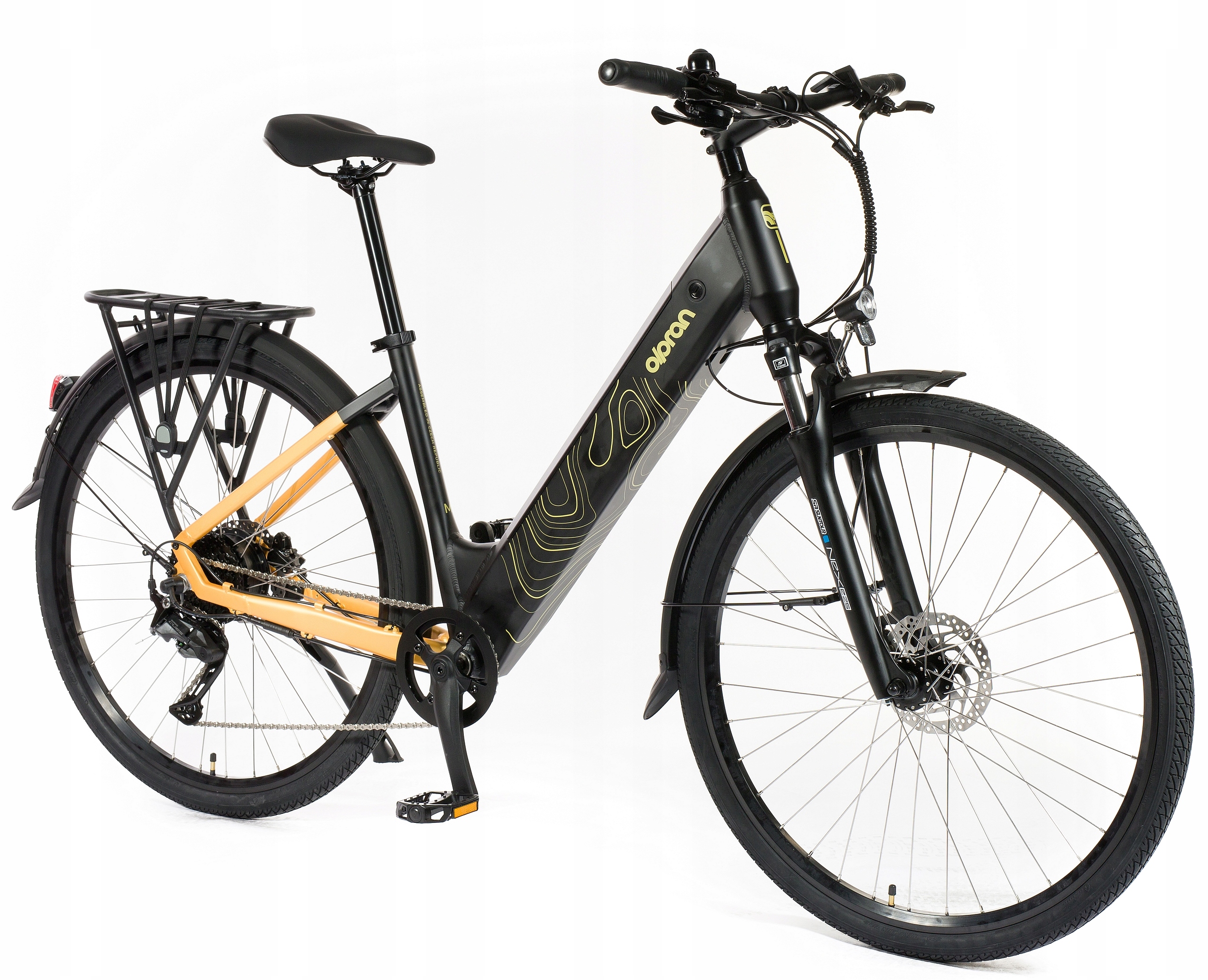 Rower Elektryczny Miejski Olpran Viola Lov 28" 630 Wh, 17,5 Ah