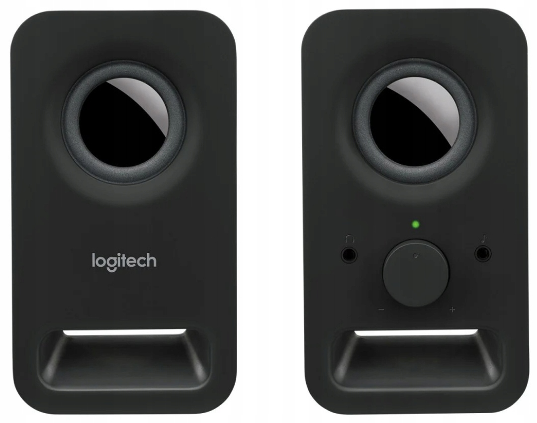Reproduktory Logitech Z150 Stereo 2.0 3W 6W Černé Kabelové Ideální Do Domácnosti