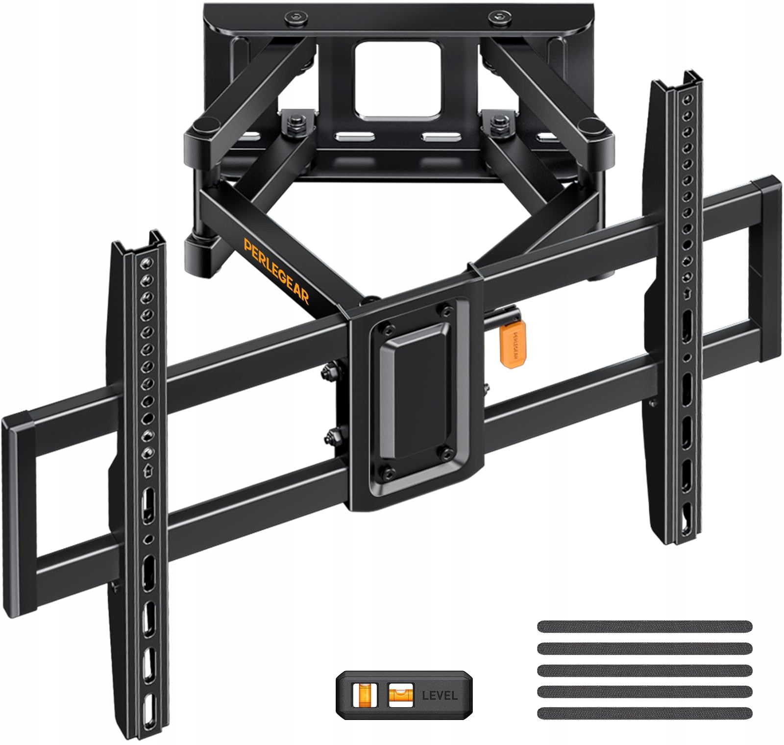 PERLEGEAR Uchwyt TV Ścienny Obrotowy Dla 37-82 Calowych Telewizorów 60kg