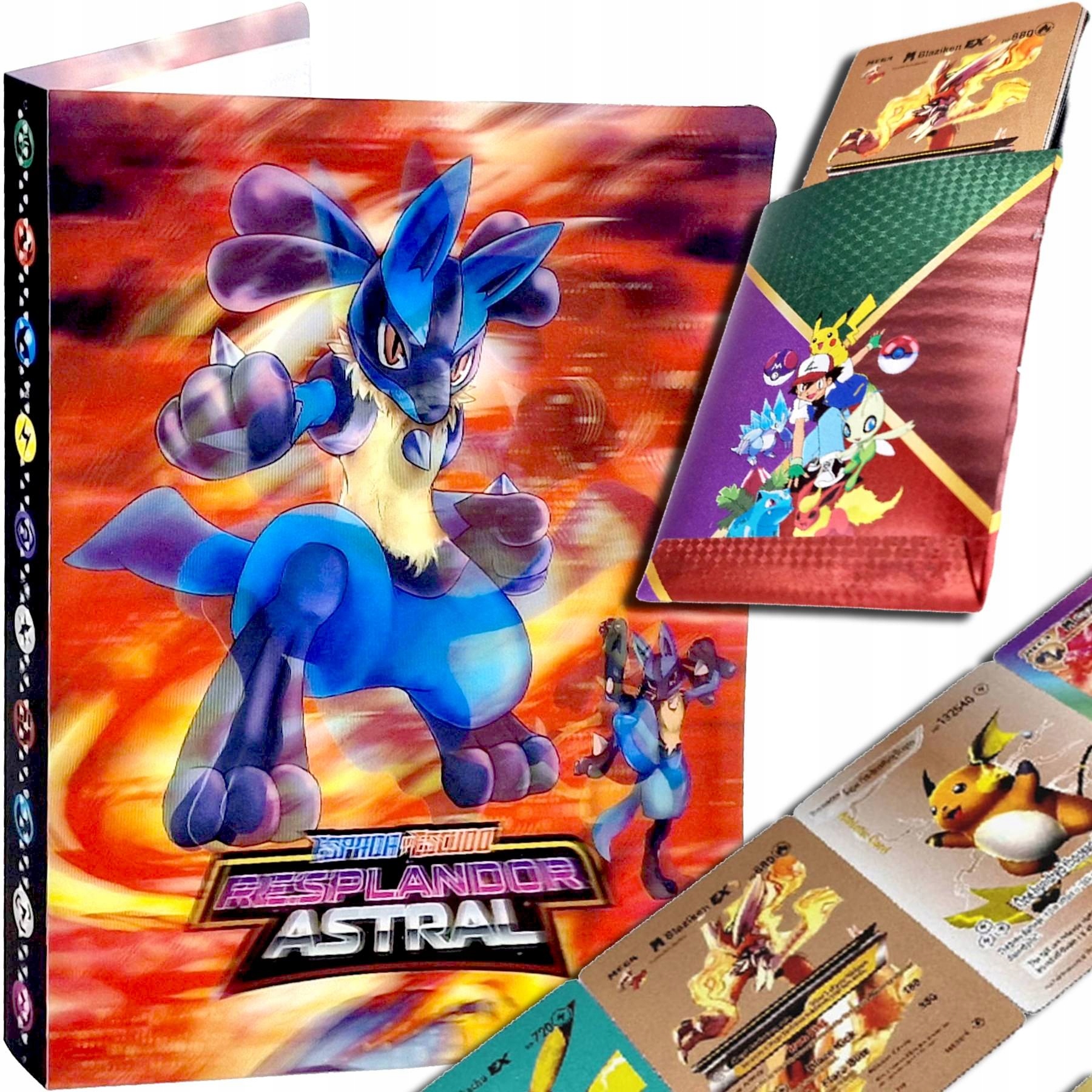 

Album Pokemon Na 120 Kart Karty Rainbow 40 Sztuk