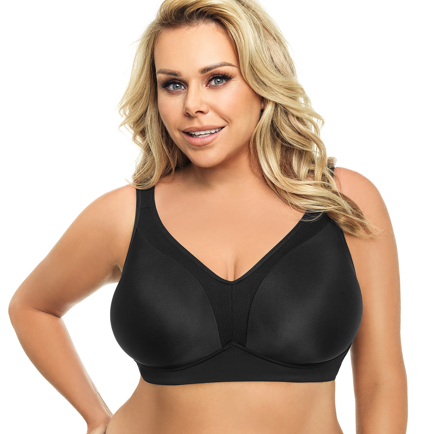 

Gorsenia K422 Anya czarny 70G Biustonosz miękki