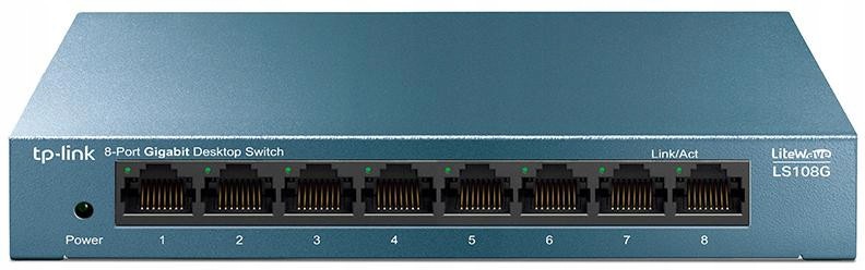Switch Tp-link LS108G 8X Gigabitový Nespravovatelný Desktop