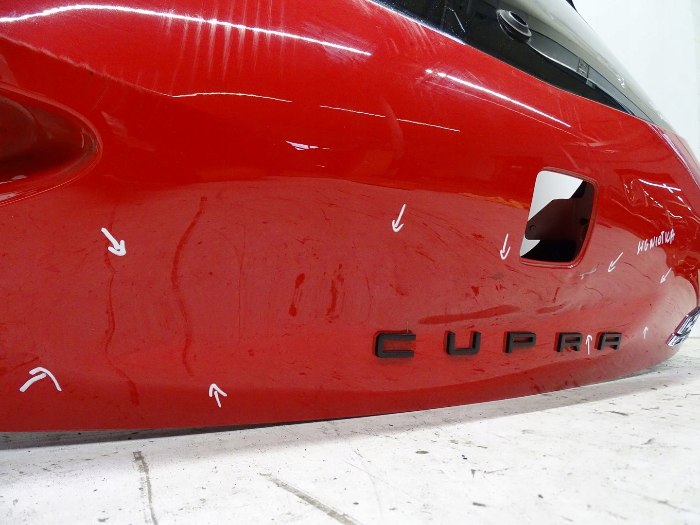 trunk door cover boot rear part rear window spoiler SEAT LEON III CUPRA LS3H
