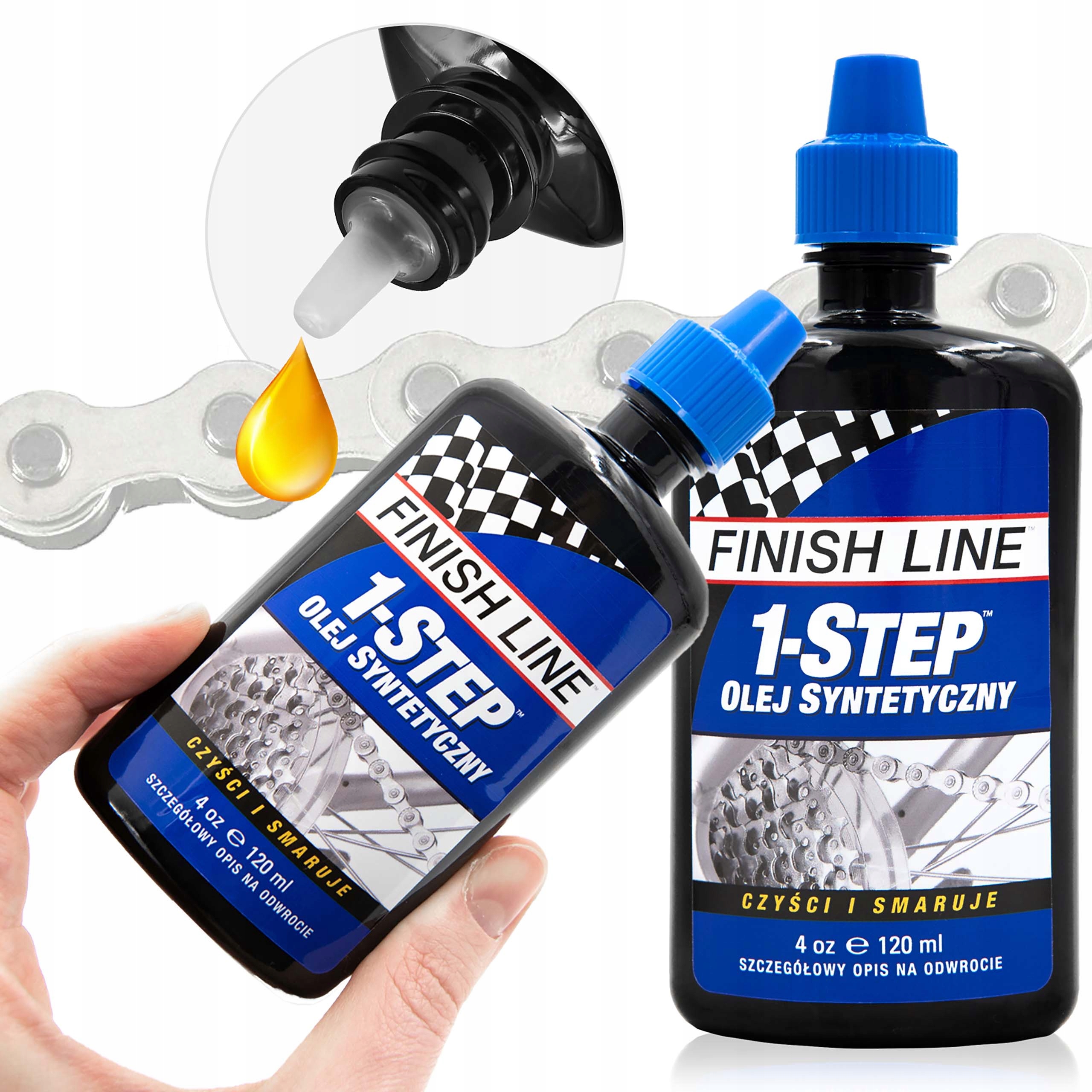 

Olej Finish Line 120 ml 1-STEP (uniwersalny)