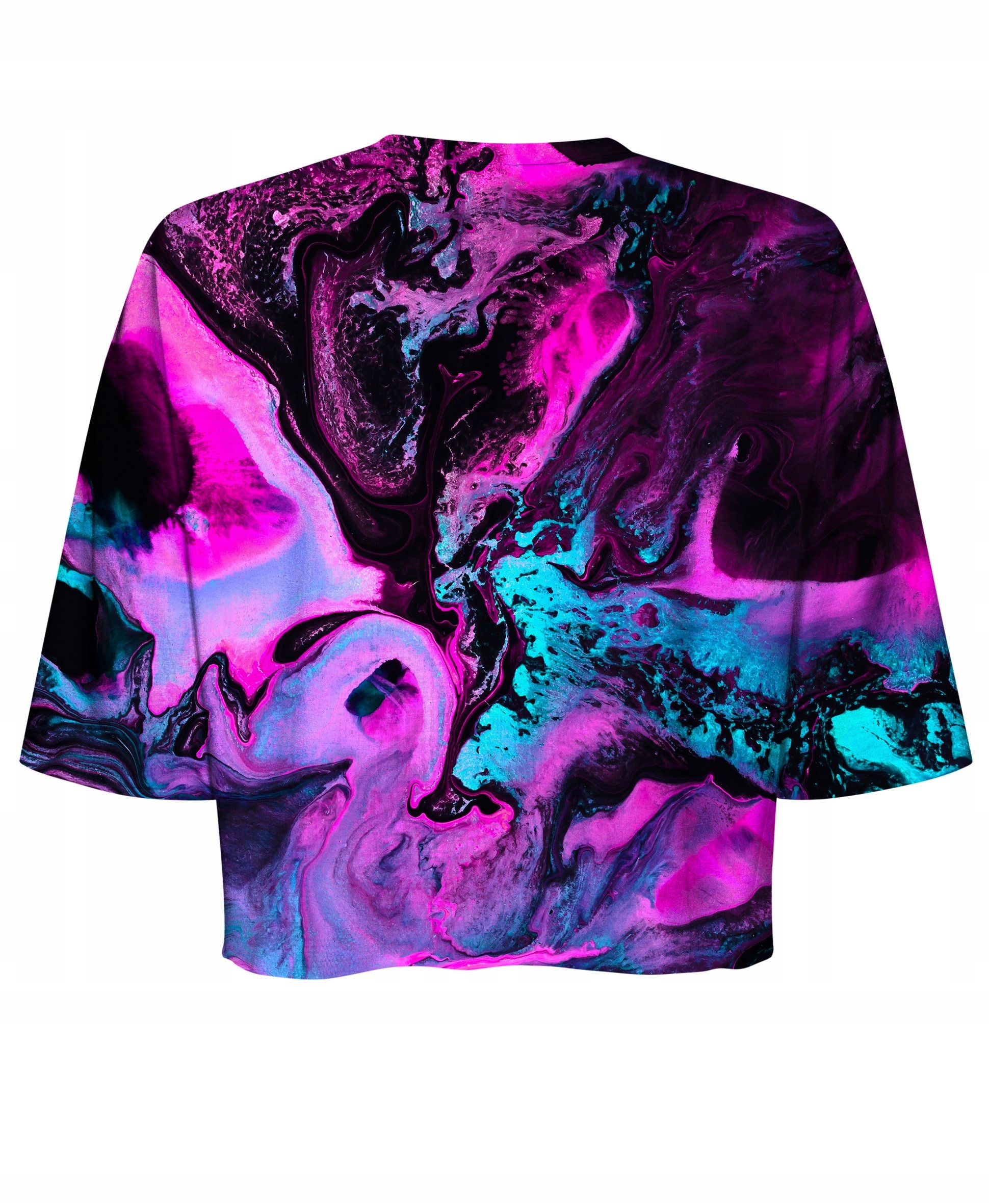 Tričko Crop Marble Neon XS/S DARČEK DR.CROW Značka DR.CROW