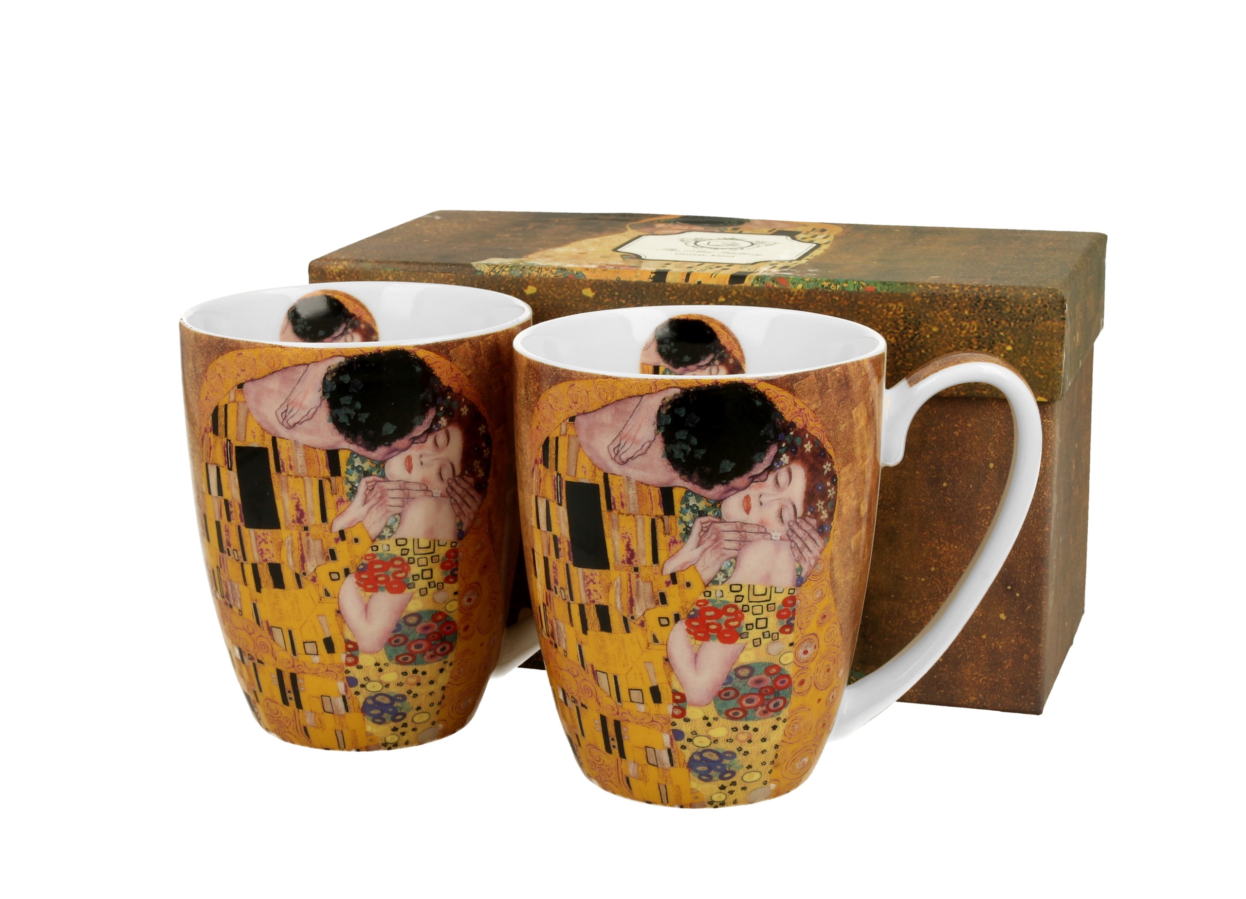 

Komplet 2 kubki 350 ml The Kiss by Gustav Klimt