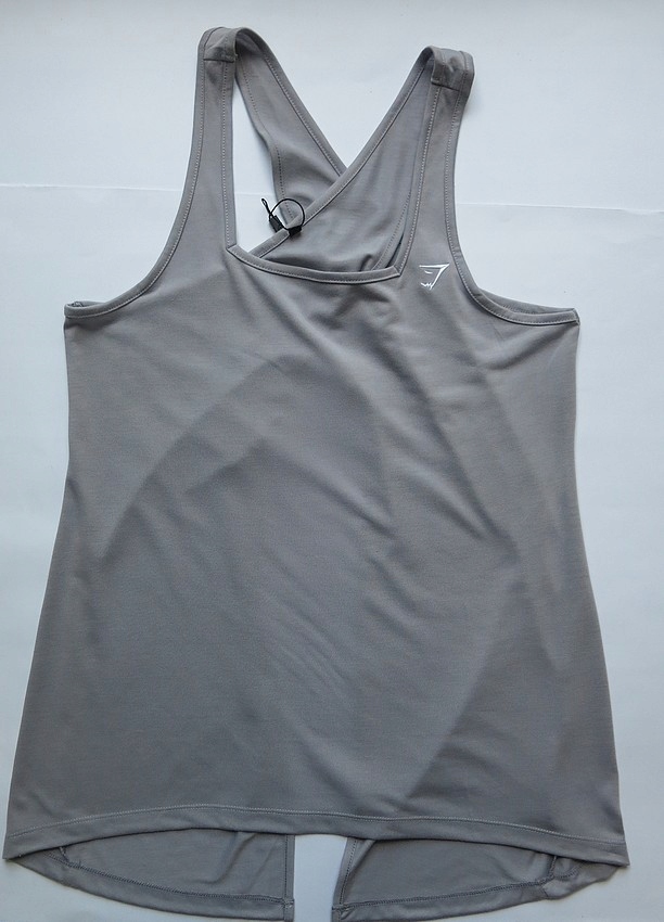 V4325 Gymshark Tie Back Vest bluzka damska Xs