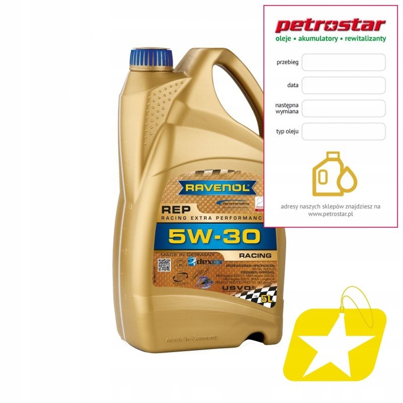 Ravenol Rep Racing Extra Performance 5W30 Usvo 4L
