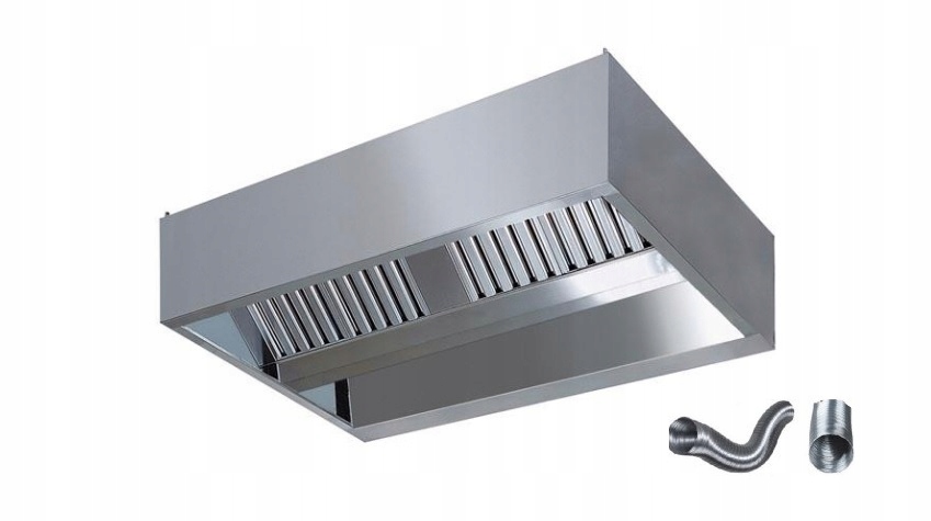 Okap Gastronomiczny Centralny 170x100x40 Filtr