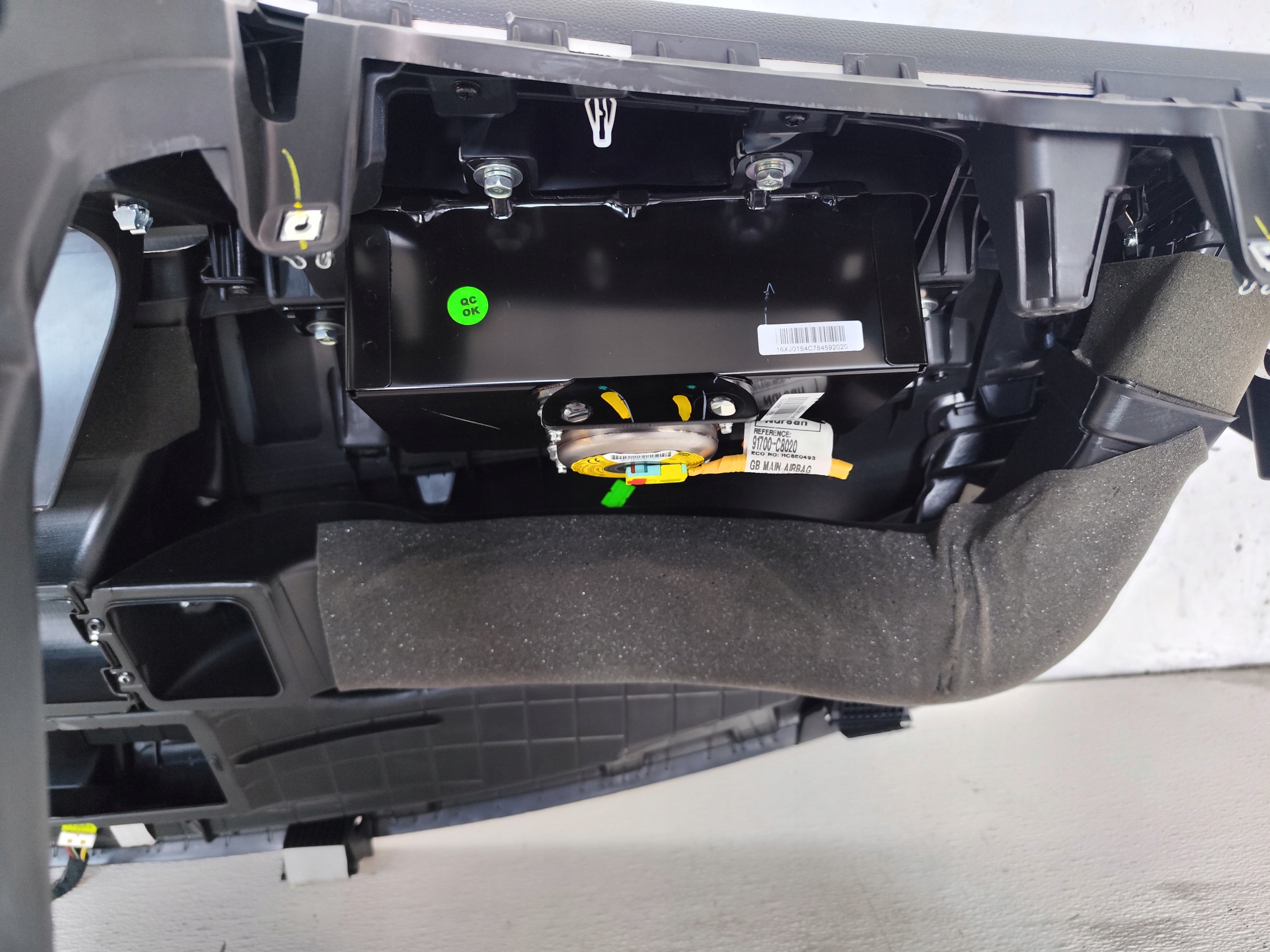 HYUNDAI I20 II 2016 dashboard instrument panel START-STOP 2X airbag