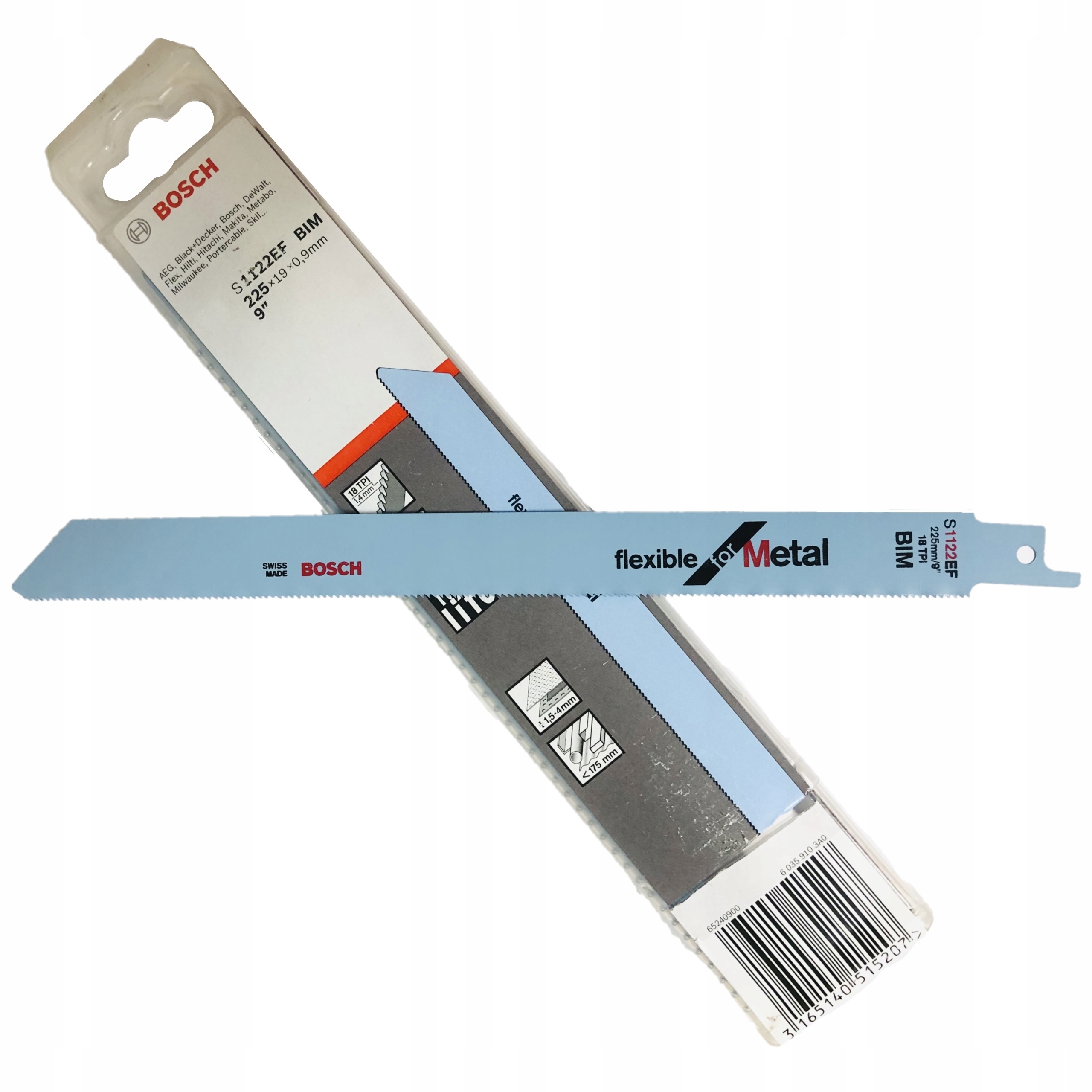 BOSCH Brzeszczot do piły szablastej 225mm S1122EF EAN (GTIN) 3165140515207