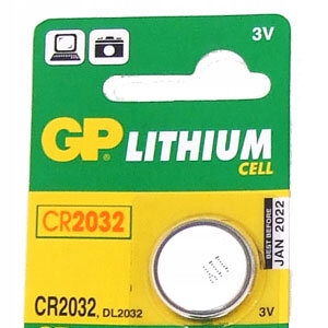 

Bateria litowa mini Gp CR2032 DL2032 3V *2022r.*