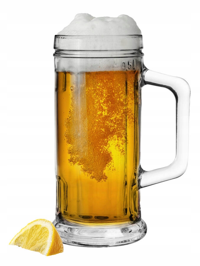 

Kufel Z Uchem 500 ml Z Grubego Szkła, Piwo