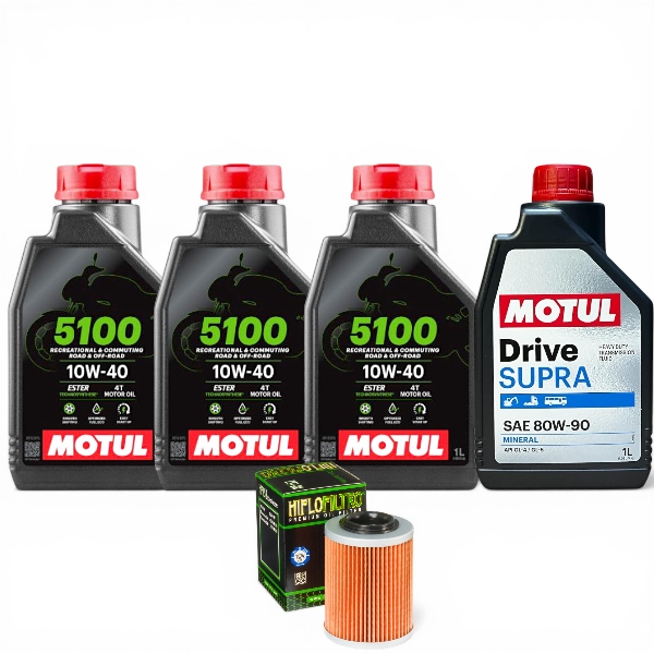 Olej filtr Cf Moto 450 520 625 Zestaw serwisowy Motul