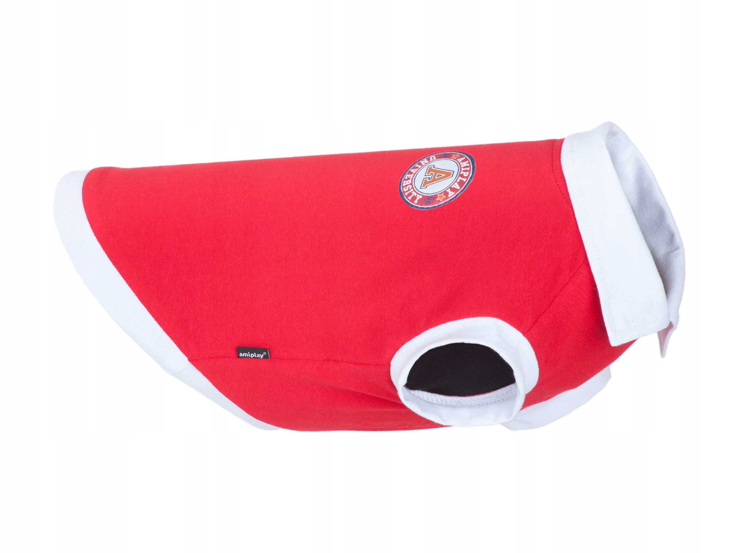 

amiplay Oxford koszulka polo dla psa 35 cm czerw