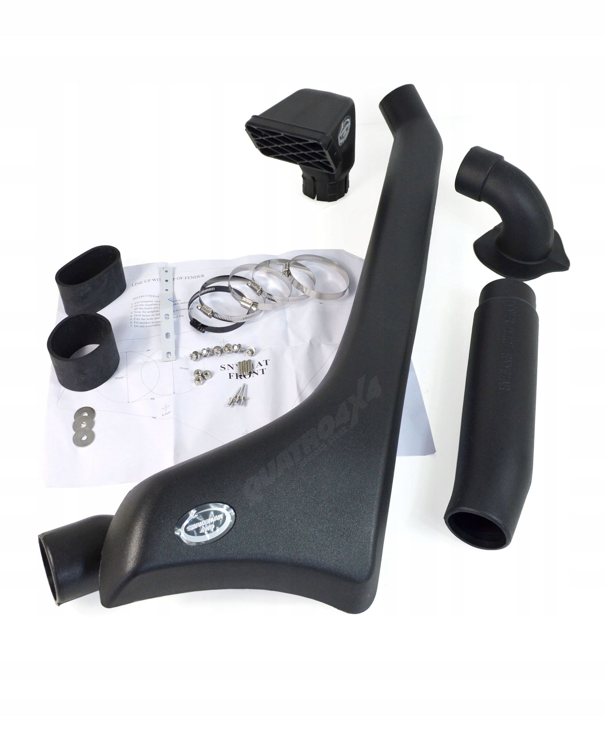 Nissan Patrol Y61 (2000-2002) 3.0L 4.2L Snorkel Lldpe Prívod Vzduchu 4x4