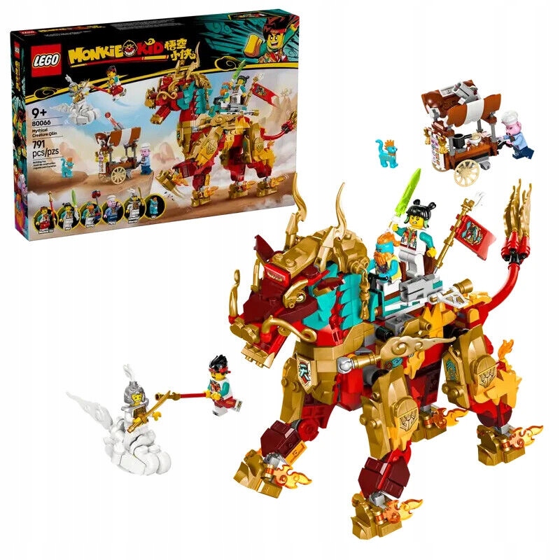 Lego Monkie Kid 80066 Mytické stvoření Qilin