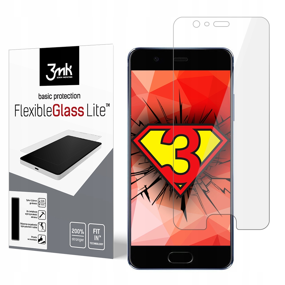 

Huawei P10 ---- Szkło 3mk ----- FlexibleGlass Lite