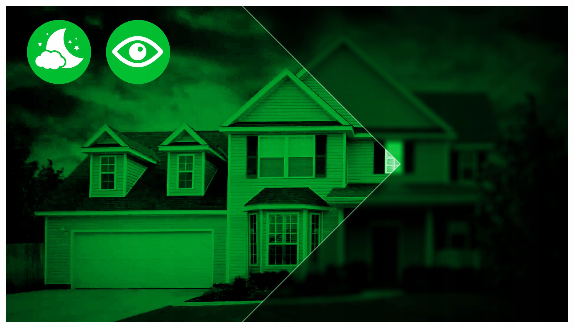 KAMERA monitoring KOLOROWY obraz w NOCY 5 MPX IP66 Obudowa kopułkowa (dome)