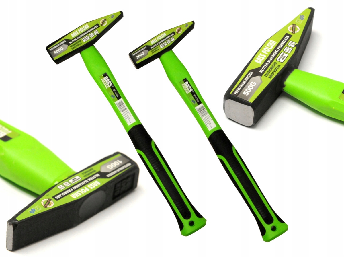 

Bass Młotek Ślusarski Zestaw 2 Młotków Fiberglass