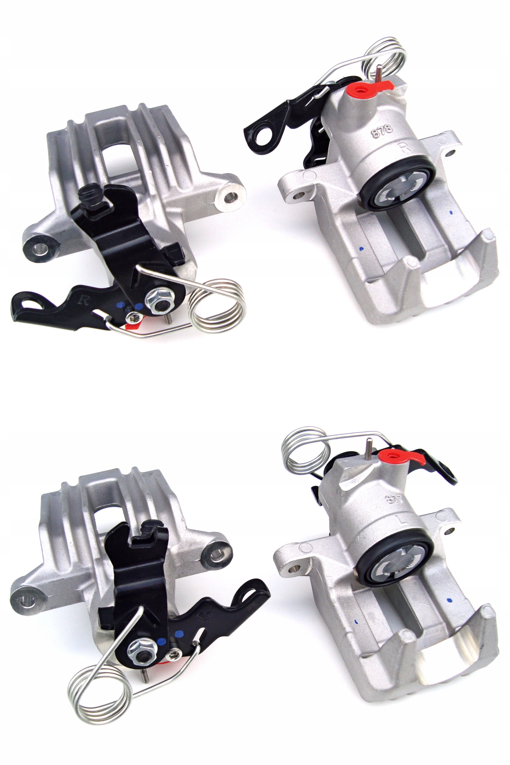 GT80-001+GT80-002 - Затискачі задній лівий + правий для AUDI A6 C4 1994-1997