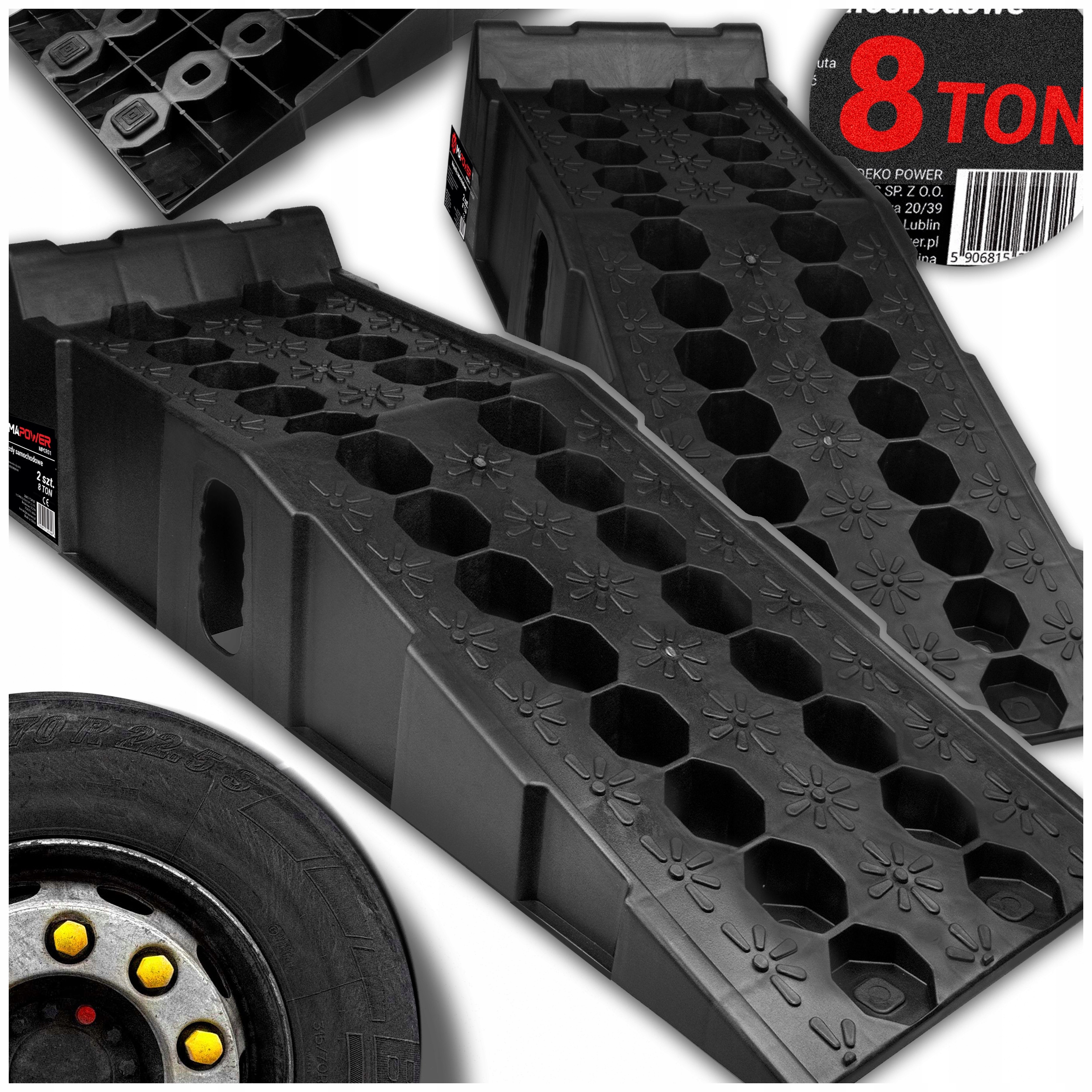 Automobilové Nájazdy Dielenské Rampy Nájazdové 3 Tony 8 Ton Silné Mapower