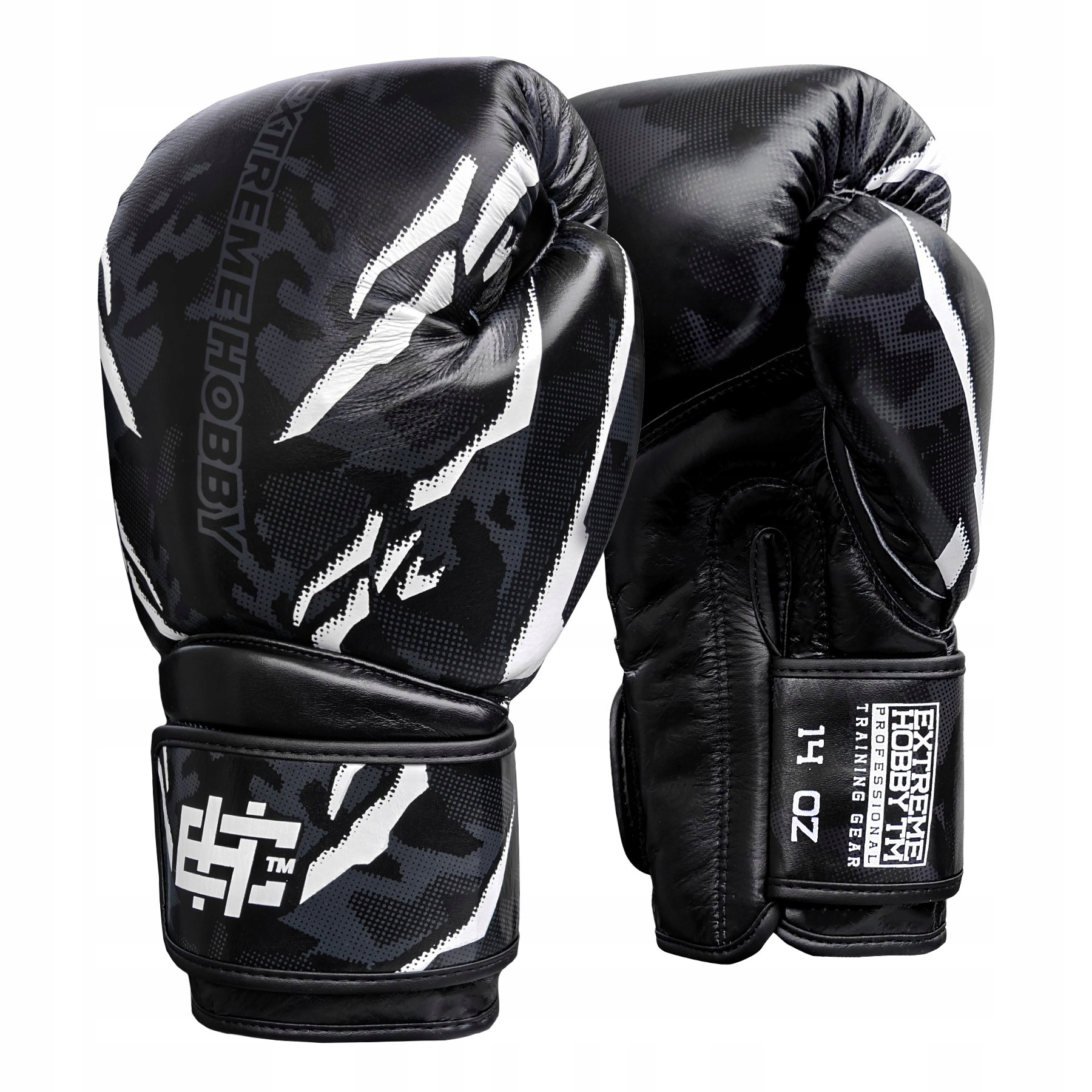 Pánské a dámské boxerské rukavice Extreme Hobby Black Panther 10 Oz