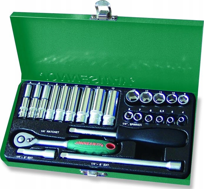 

Zestaw 25szt. narzędzi 1/4'' S04H2125S Jonnesway