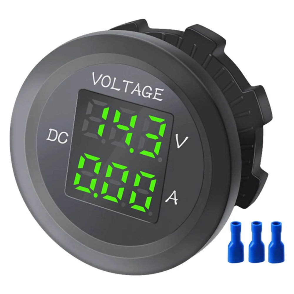 Цифровой вольтметр nepower зеленый светодиод