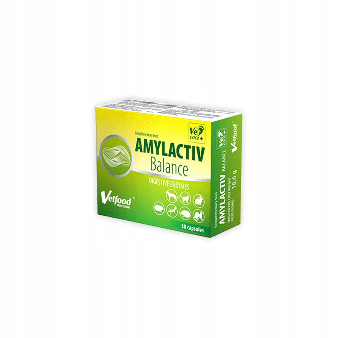 Levně Amylactiv Balance podpora trávicích procesů 30 kapslí Vetfood