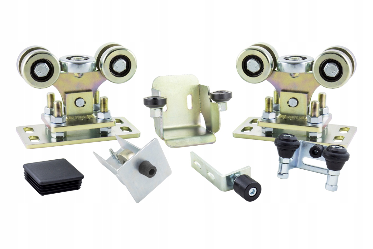 Sada vozíkov s rolkami pre posuvnú bránu 80x80 s rolkami od firmy Seger, Poľský