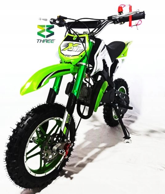Mini cross 49cc motor dla dzieci SPALINOWY zielony moterek pojazd motocykl