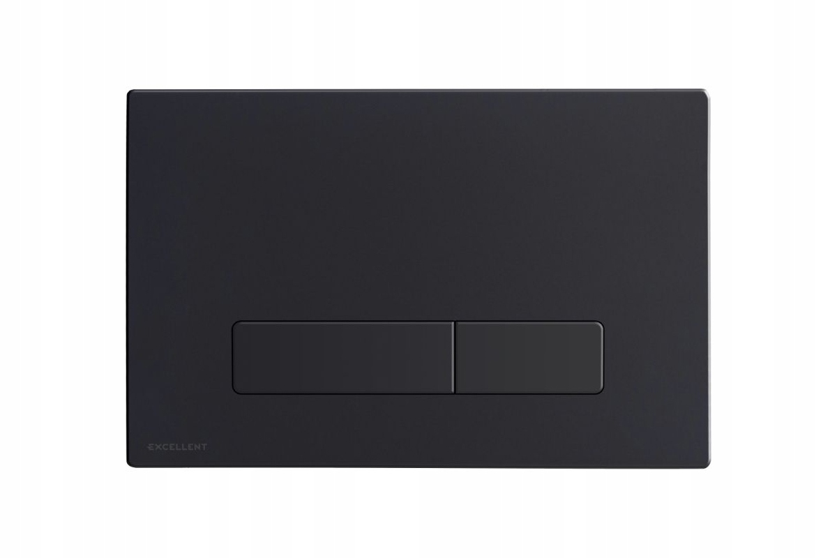 Aurro Fresh tlačítko Wc Shiro Premium, černá soft, podomítková nádržka