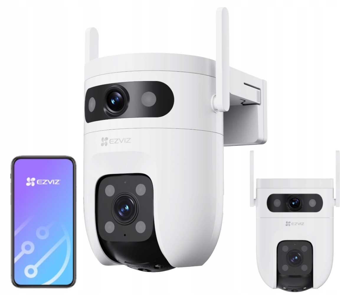 Kamera Wi-Fi Obrotowa Ezviz C9c Dual 3K 360° Detekcja ruchu Ai Zewnętrzna