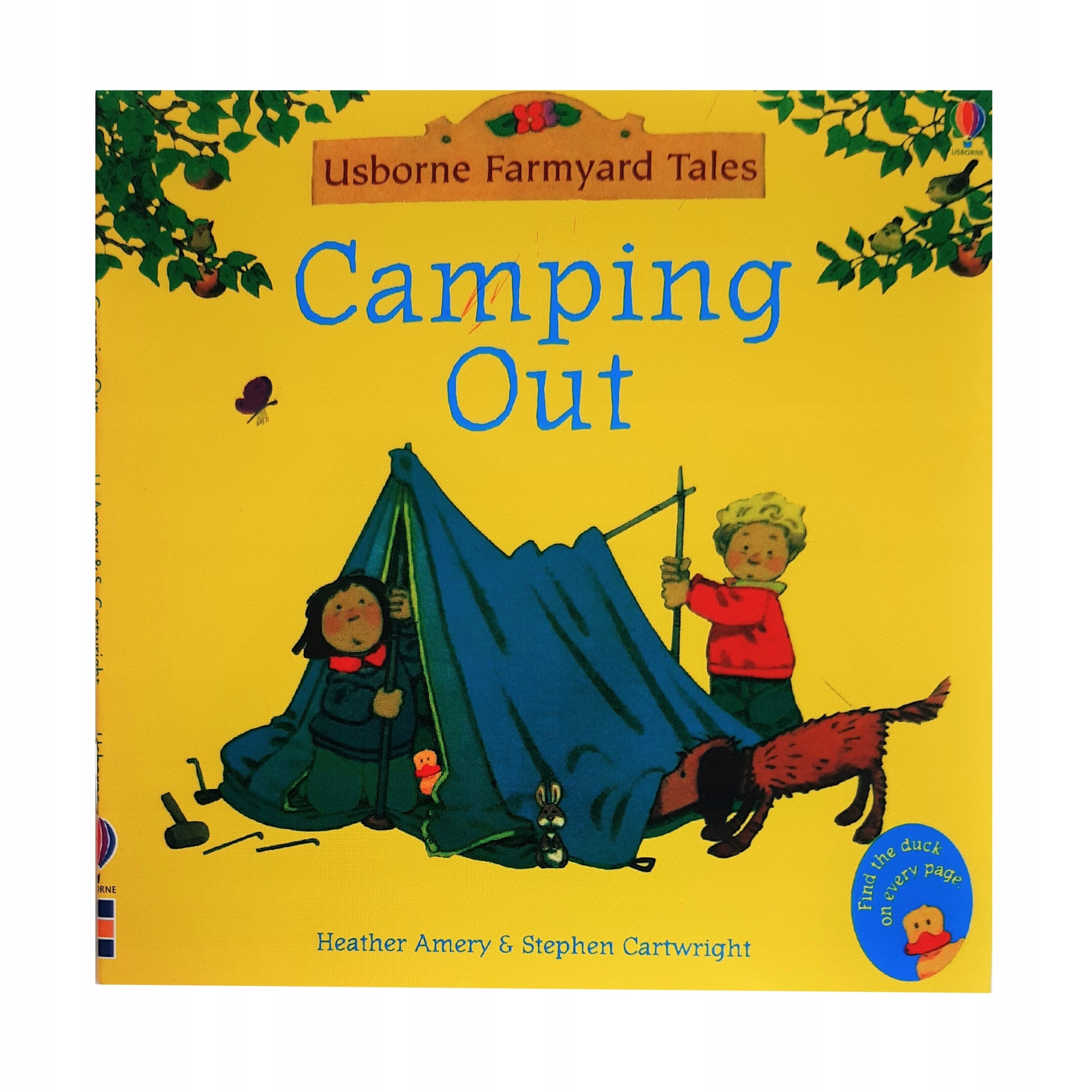 Usborne Farmyard Tales Camping Out Książka po ang