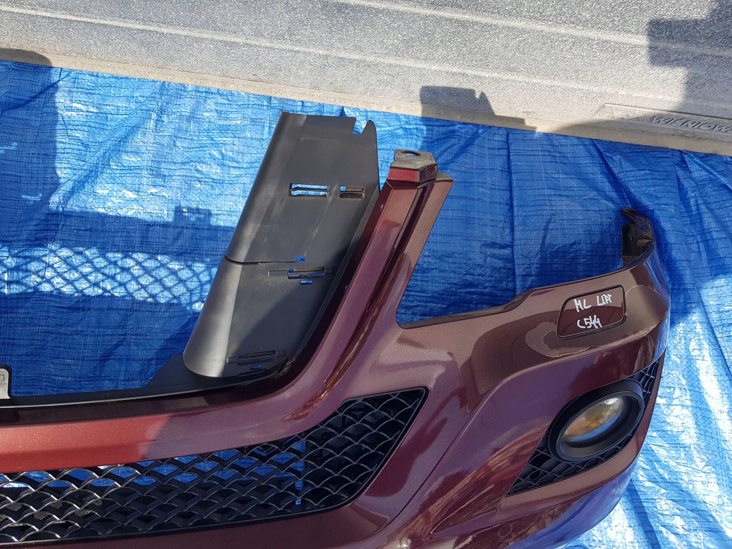 bumper front front MERCEDES ML W164 LIFT C544 544 XENON