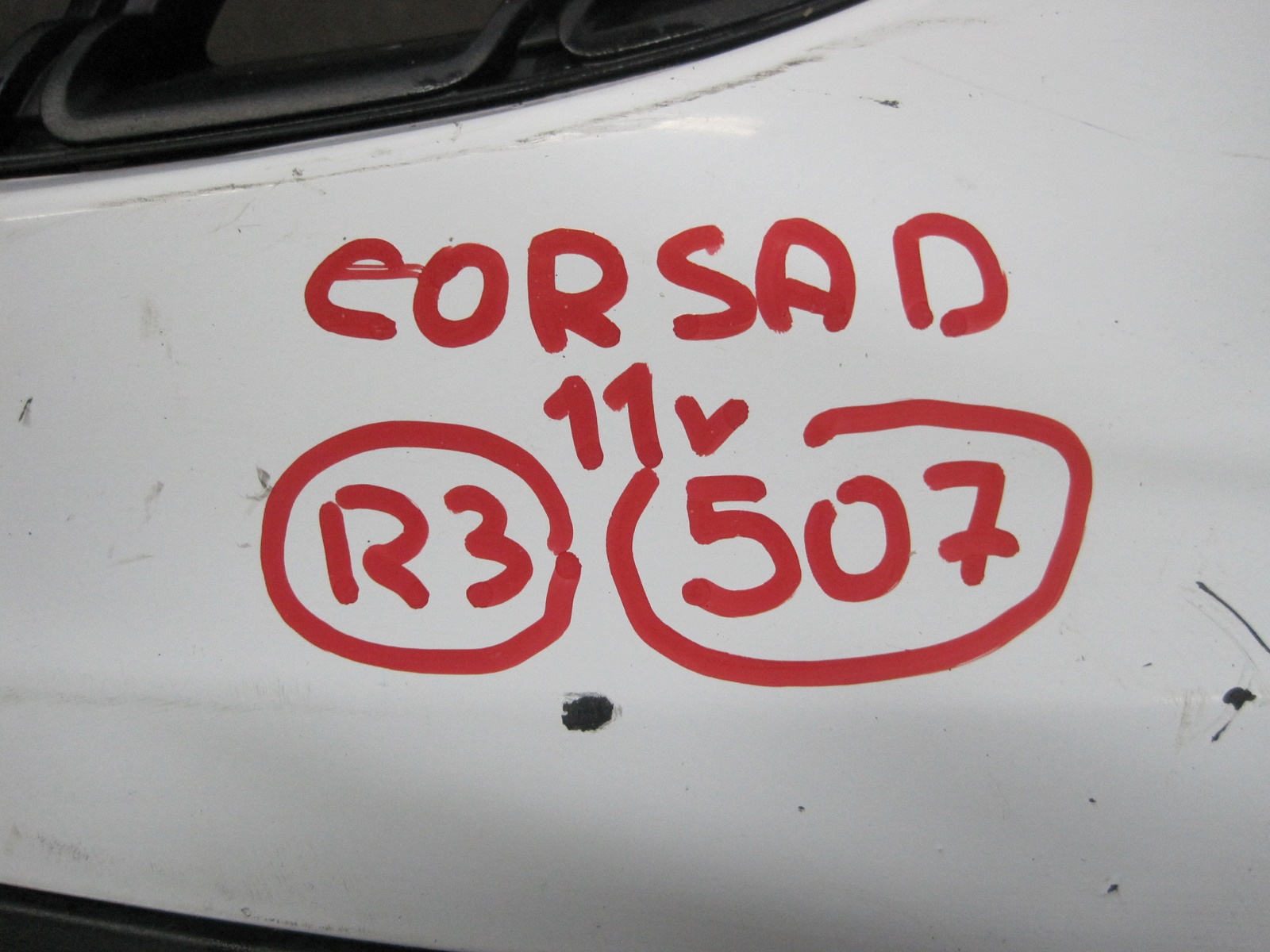 lökhárító OPEL CORSA D 11R eleje elsö