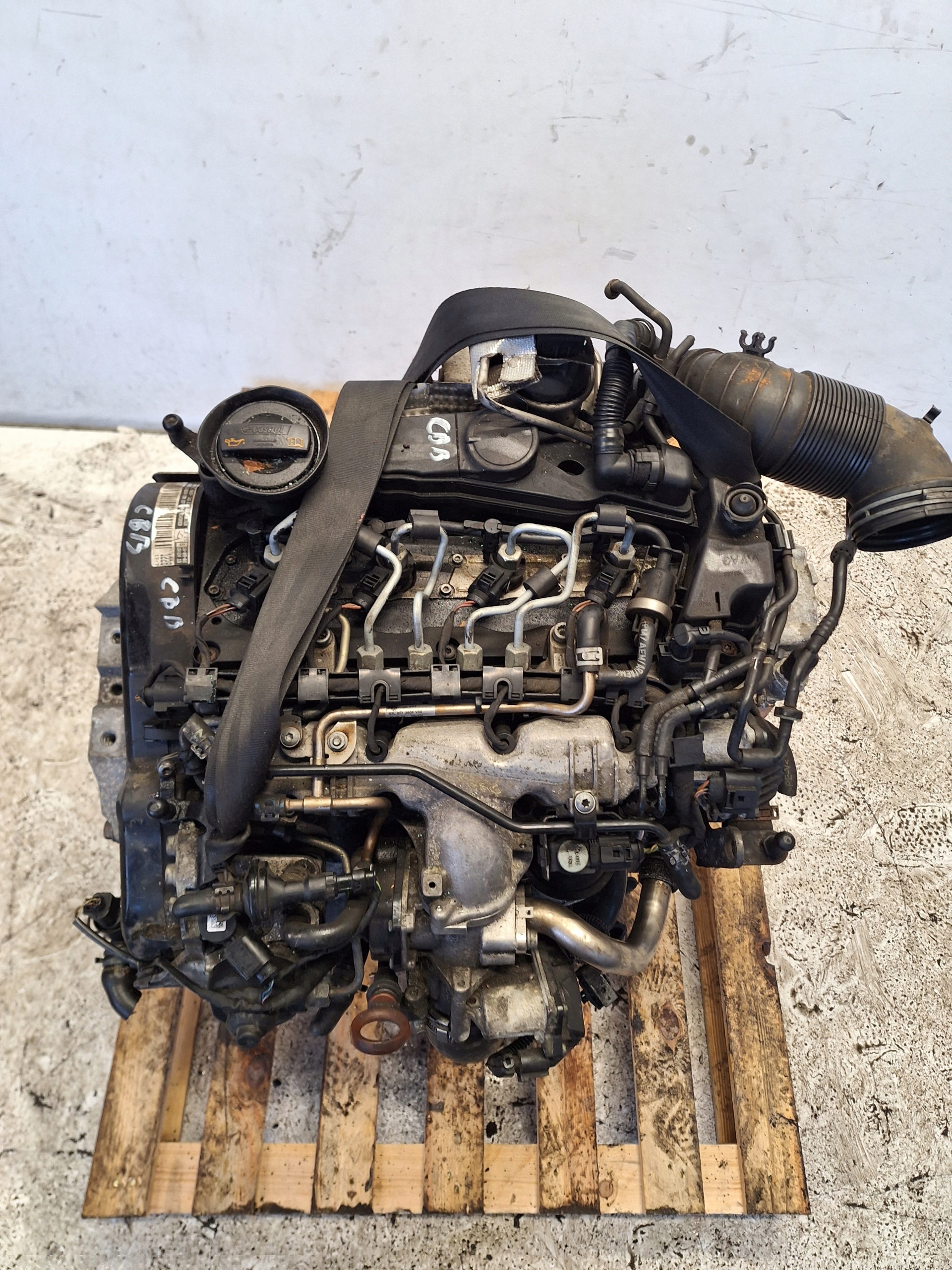 VOLKSWAGEN SEAT SKODA AUDI engine 2.0 TDI CBB 170KM