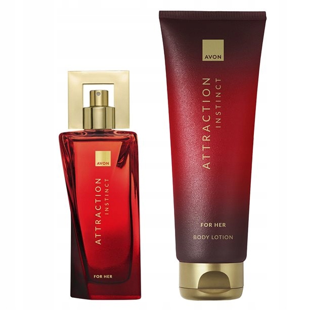 Sada Avon Attraction Instinct 50 ml pro ni 2 kosmetické přípravky