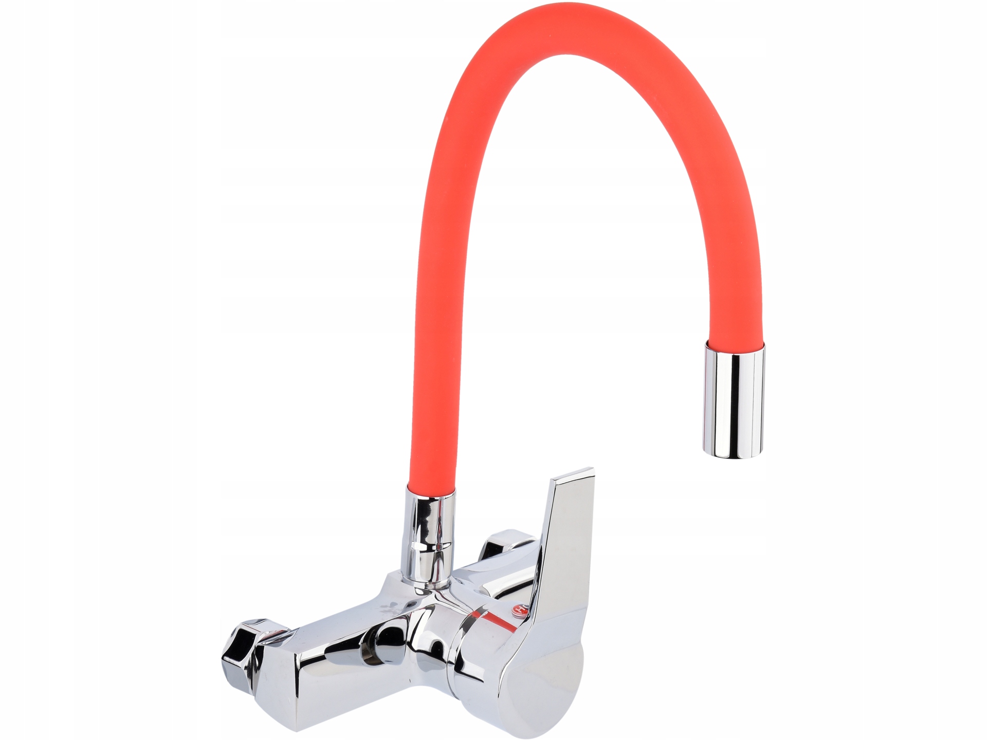 Nástěnná Dřezová Baterie S Flexibilním Ramínkem, Flexible Red