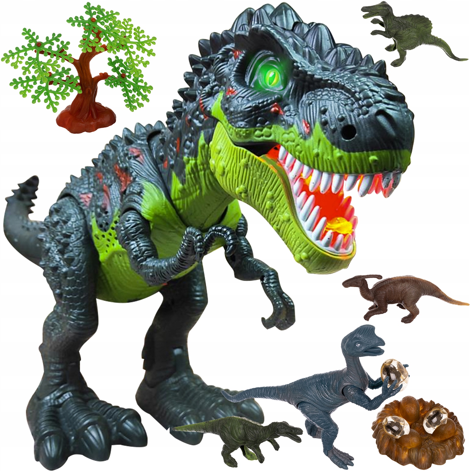 

Zestaw Interaktywny Dinozaur T-rex Gniazdo