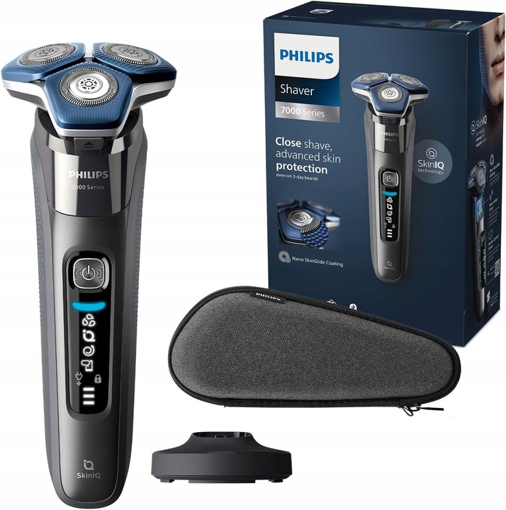 Holiaci strojček Philips 7000 S7886/35 SkinIQ Bezdrôtový zastrihávač Bluetooth
