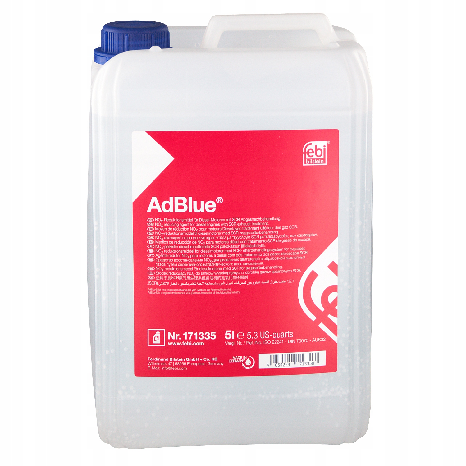 Adblue Płyn Katalityczny Dpf 5L Febi 171335