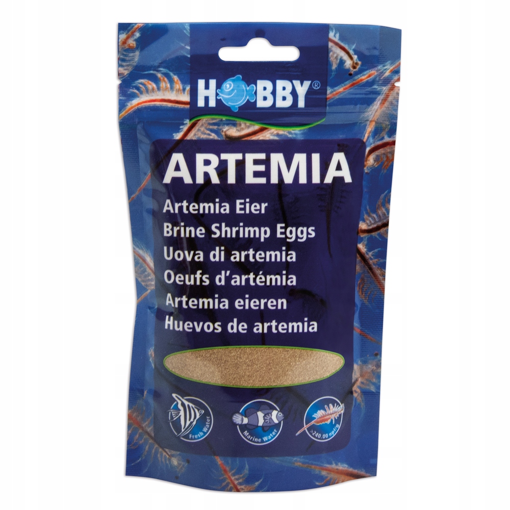 Hobby Pokarm Dla Młodych Ryb Jaja Artemii Artemia Brine Shrimp Eggs 150ml