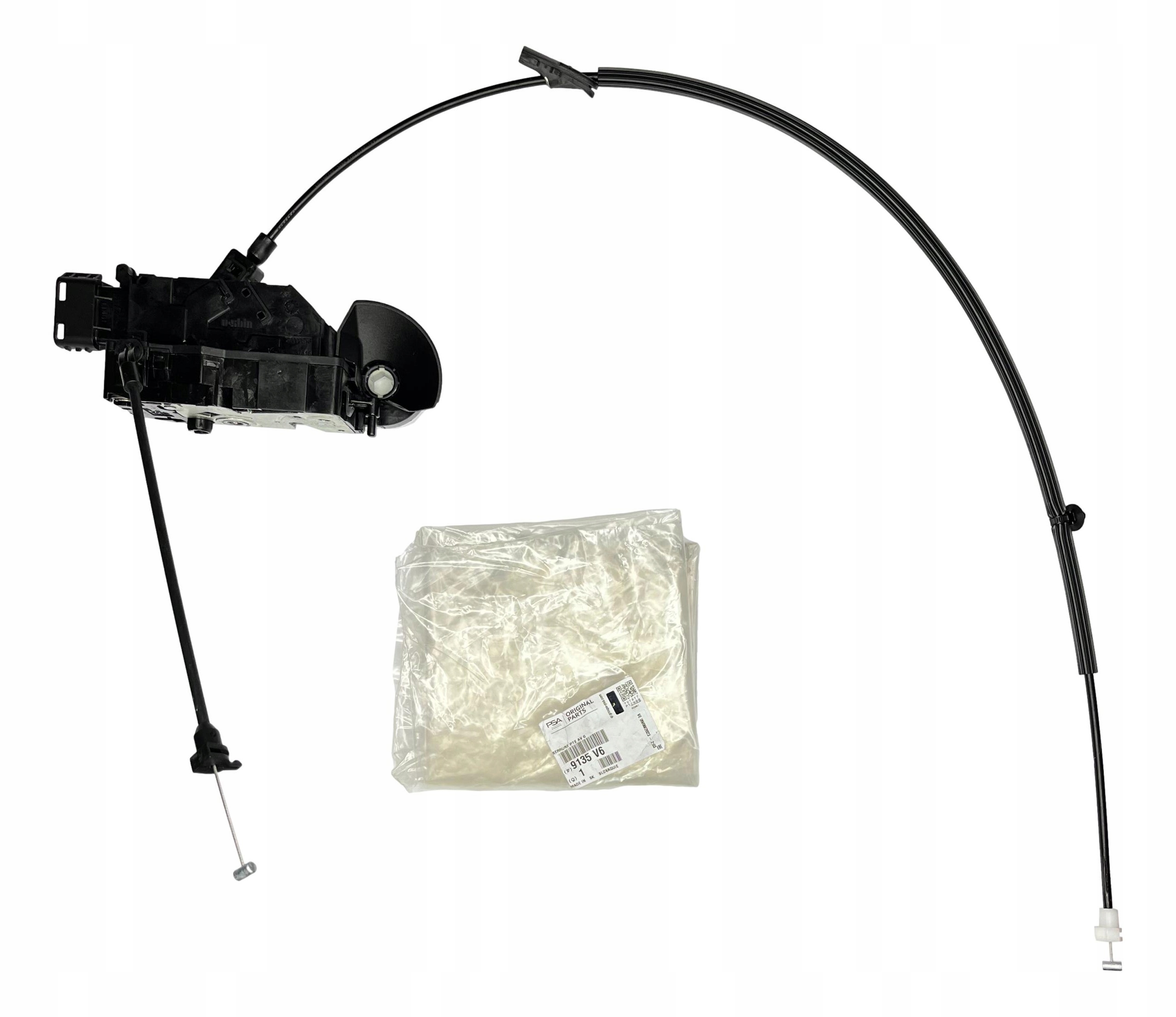 OE ZAMEK KASETKA DRZWI PRZÓD LEWA PEUGEOT 207 9135V6