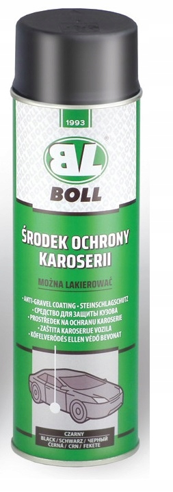 Boll Czarny środek do ochrony karoserii baranek w sprayu konserwacja 500ml