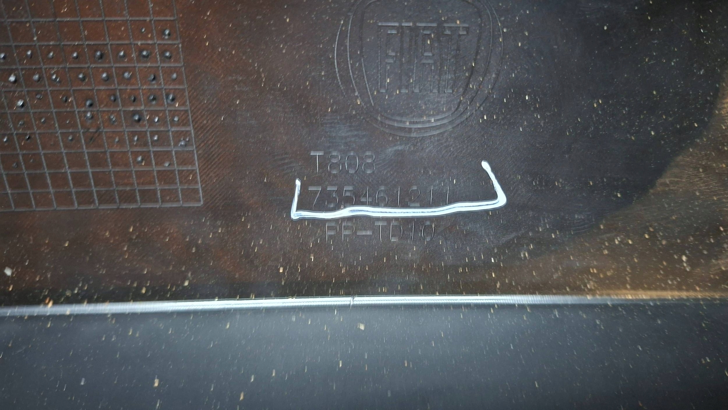 bumper front 735461211 FIAT DOBLO II 2010