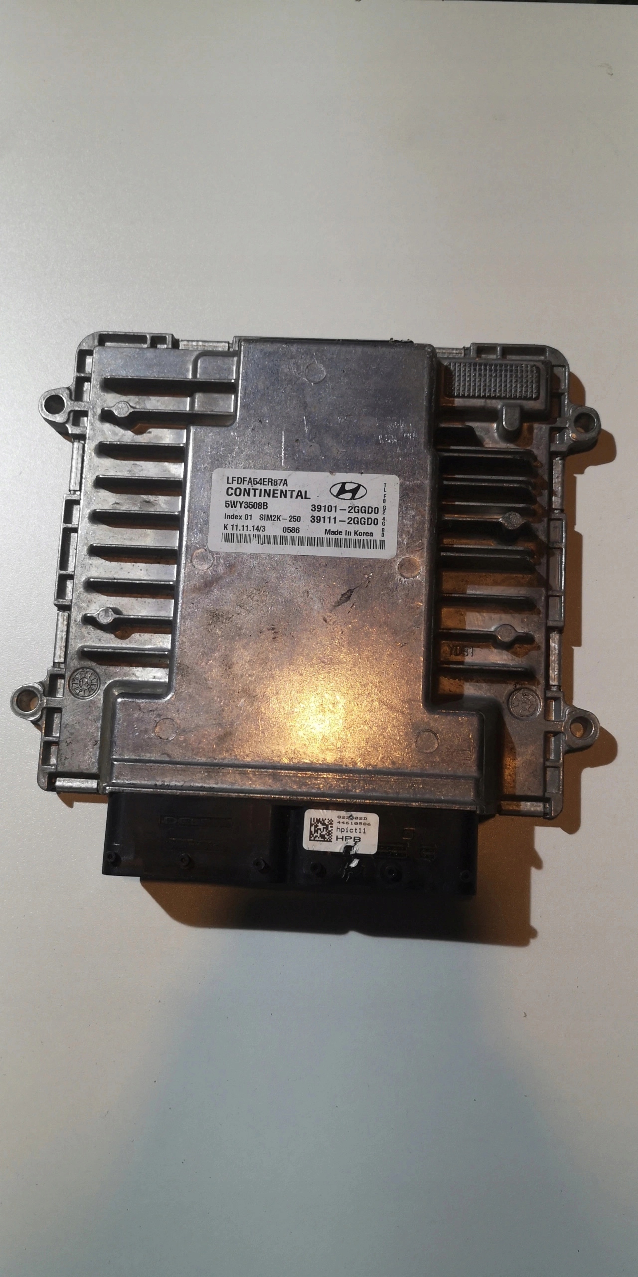 Hyundai KIA computer control unit 39111-2GGD0 39111-2GGD0 5WY3508B