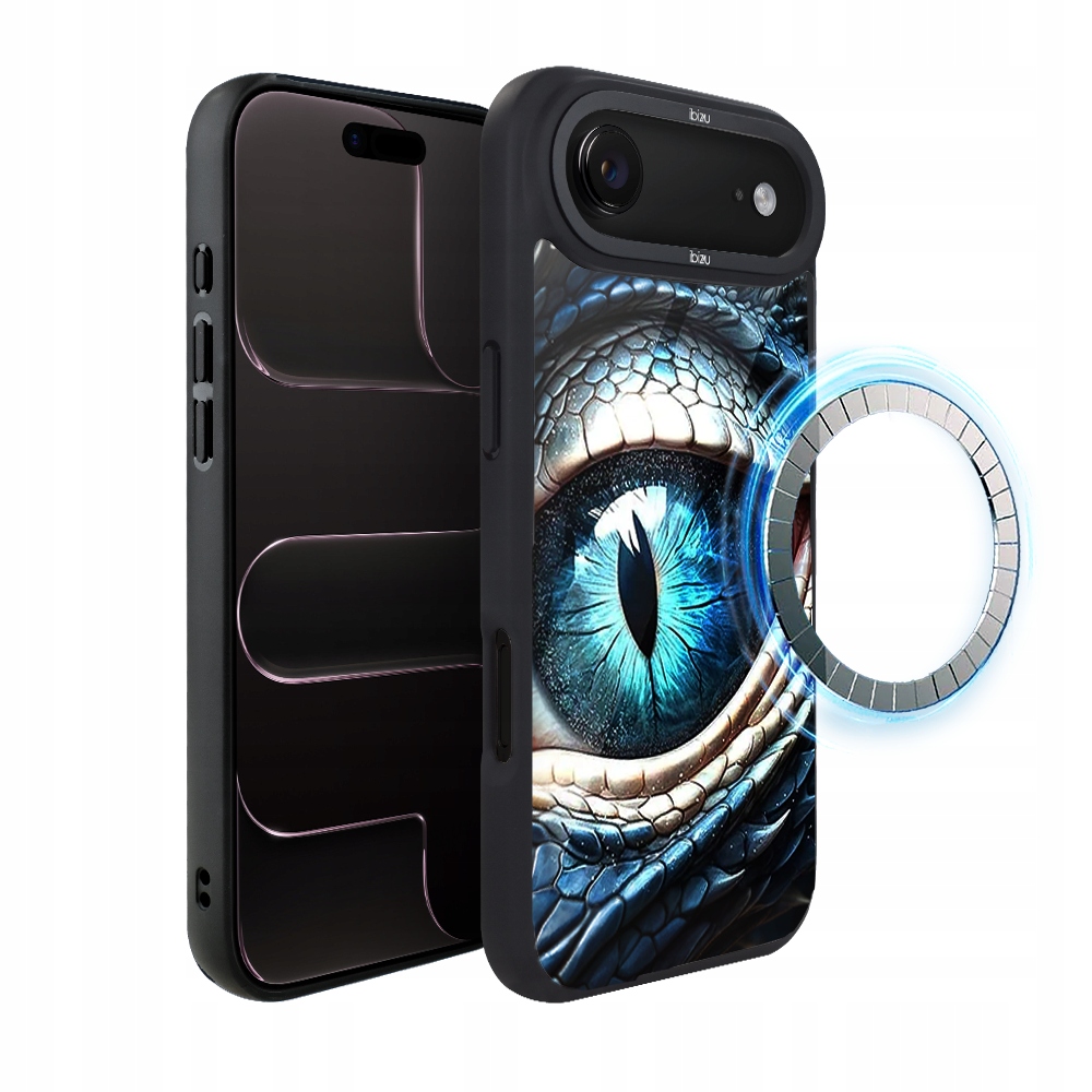 Pouzdro pro iPhone Air Ibizu DropGuard Matt s MagSafe, Oko ledového draka