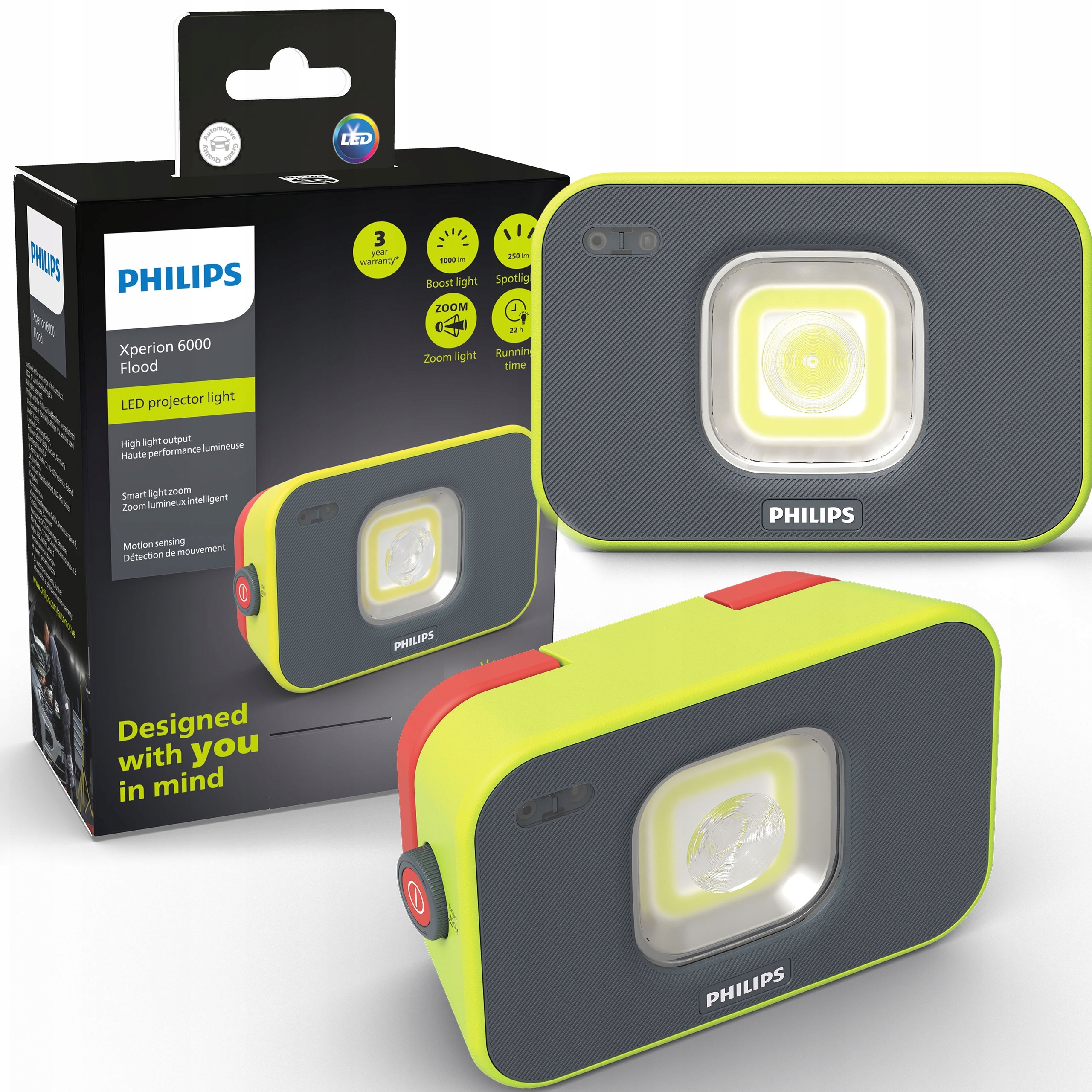 Philips Dielenská lampa Xperion 6000 Flood Led